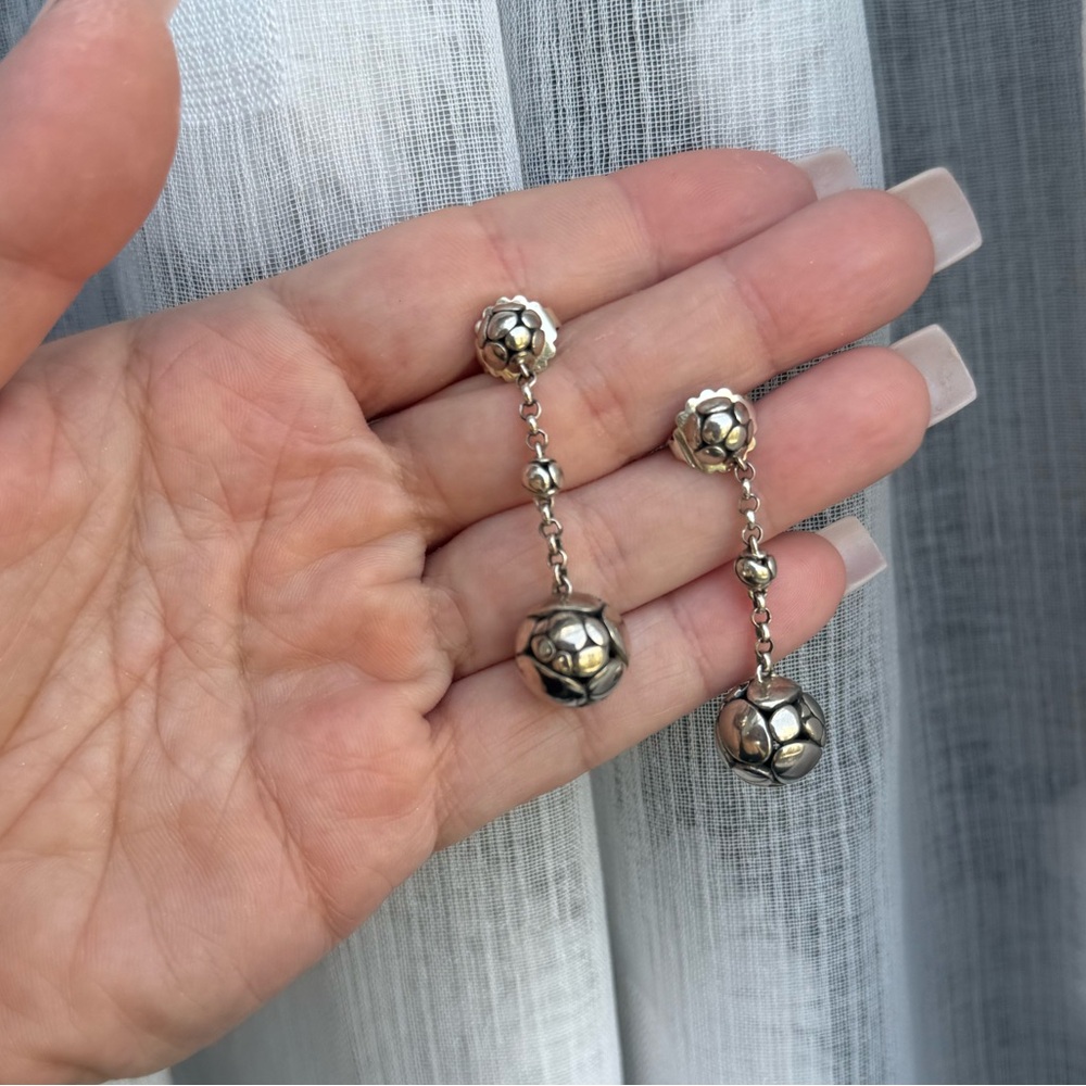 JOHN HARDY Sterling Silver Kali Long Drop Earrings